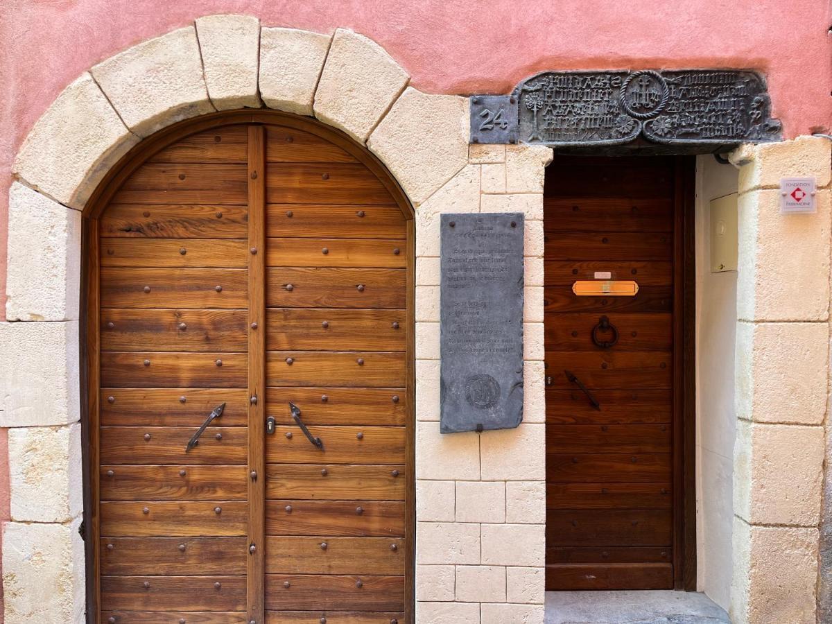 Suite "Chalet" Dans Maison De Village La Brigue Eksteriør bilde